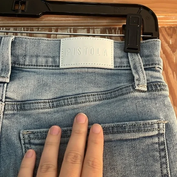 Pistola IZZY MID RISE WIDE LEG CROP JEAN - STRIVE, 28 - Picture 6 of 9